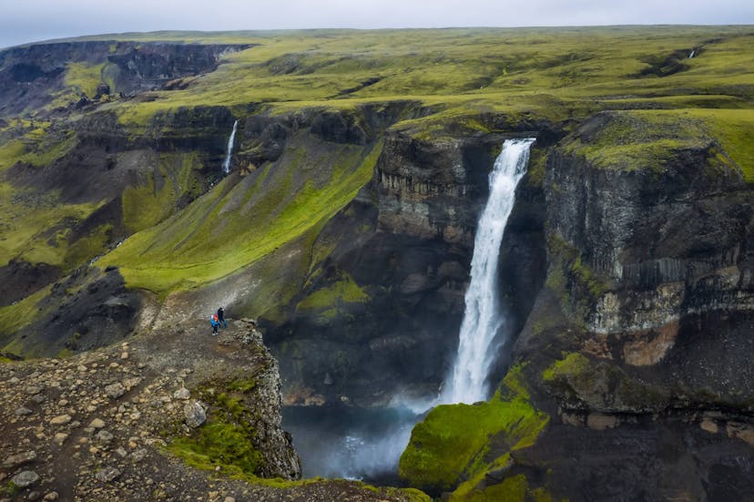 Icelandic waterfall
