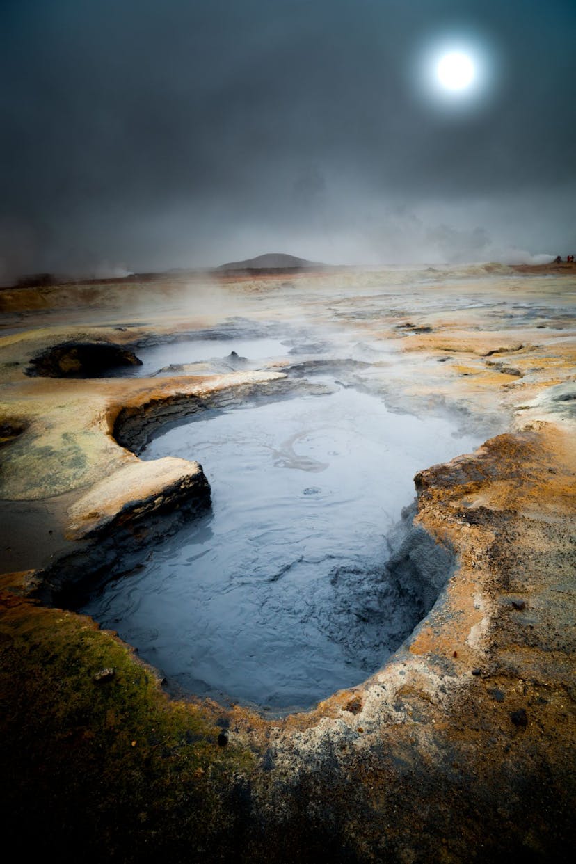 Icelandic geothermal area