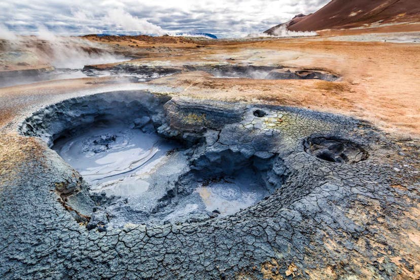 Iceland geothermal area