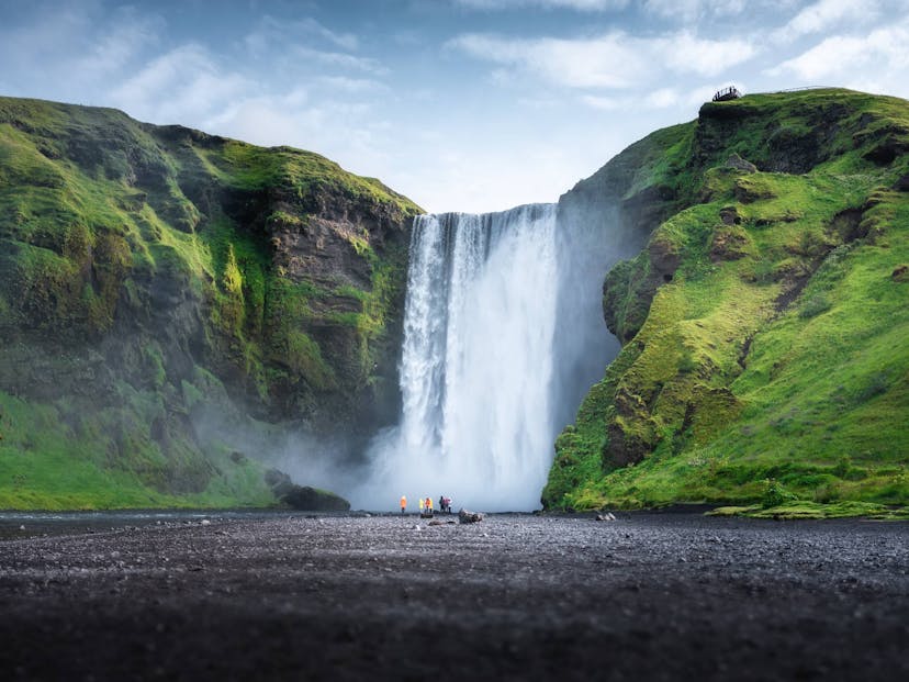 Skogafoss waterfall, Iceland