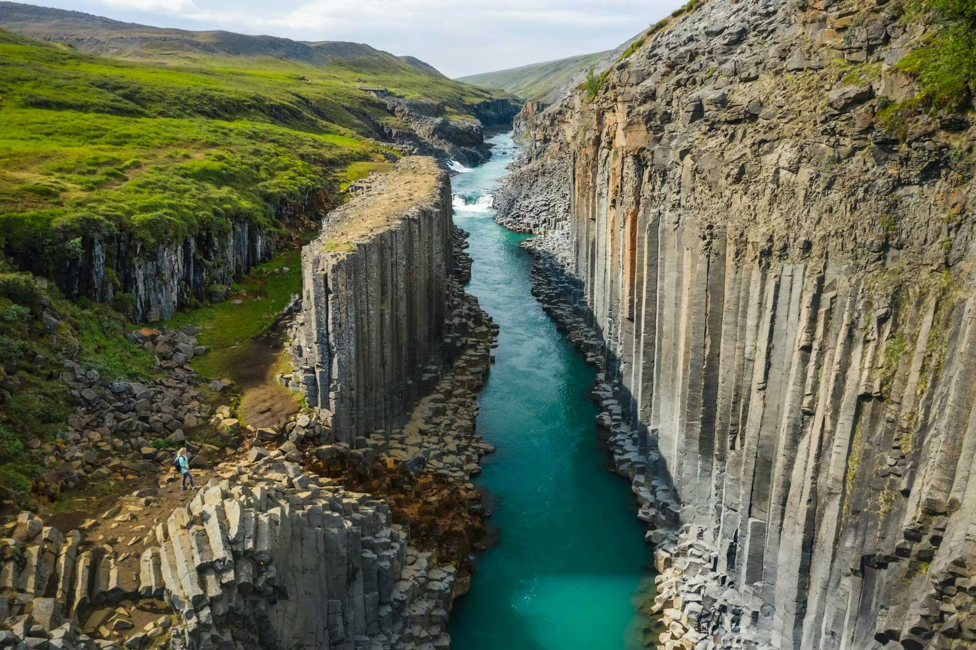 Studlagil canyon in Iceland