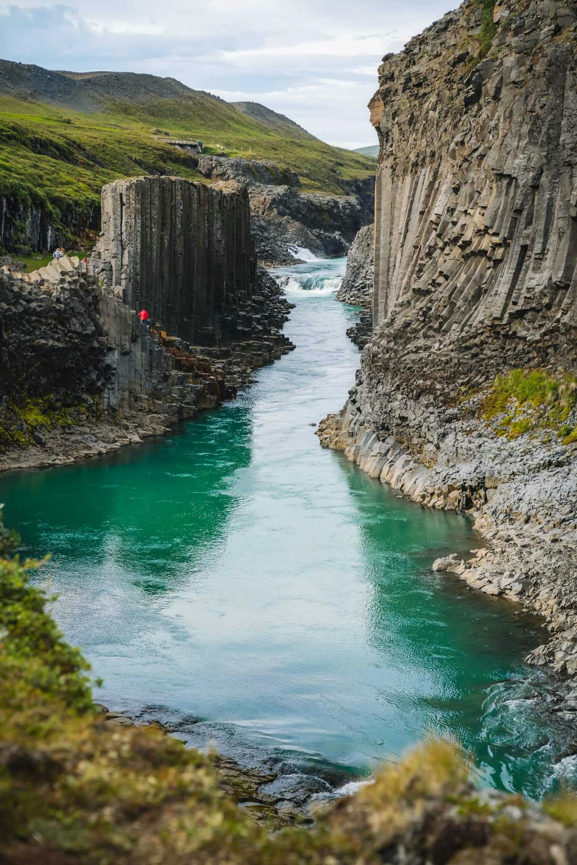Studlagil canyon in Iceland