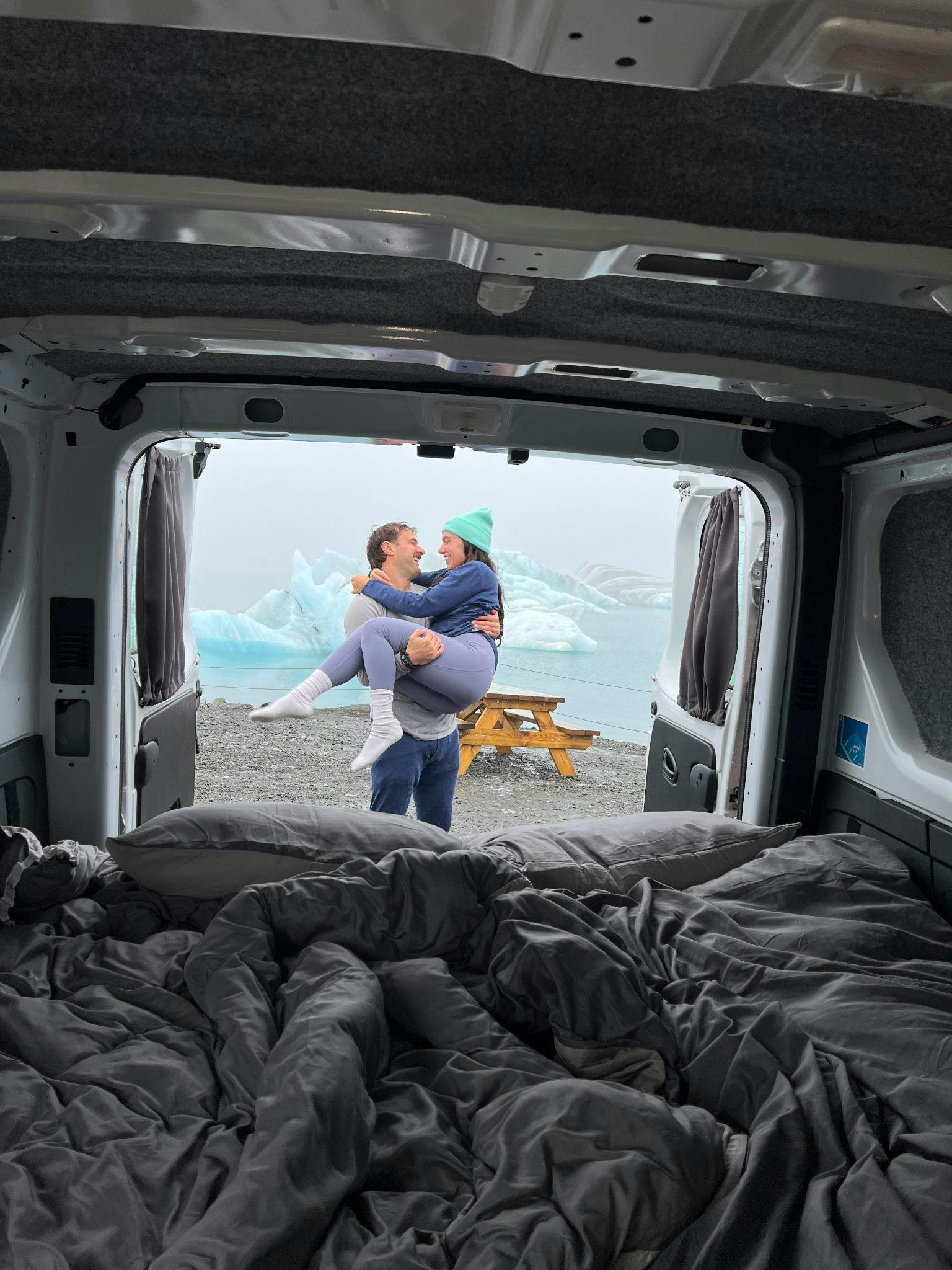 Campervan couple