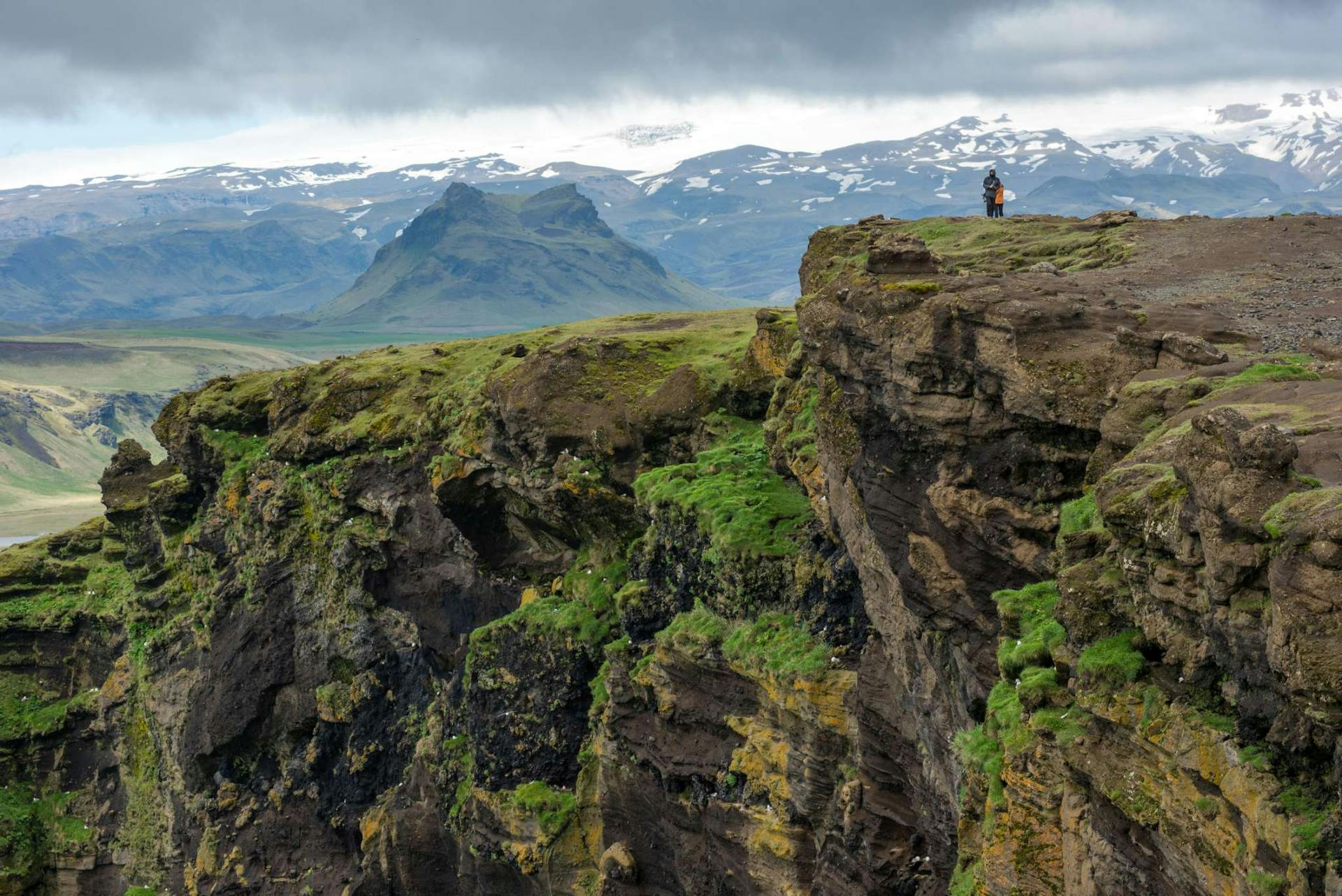 Cliff in Iceland