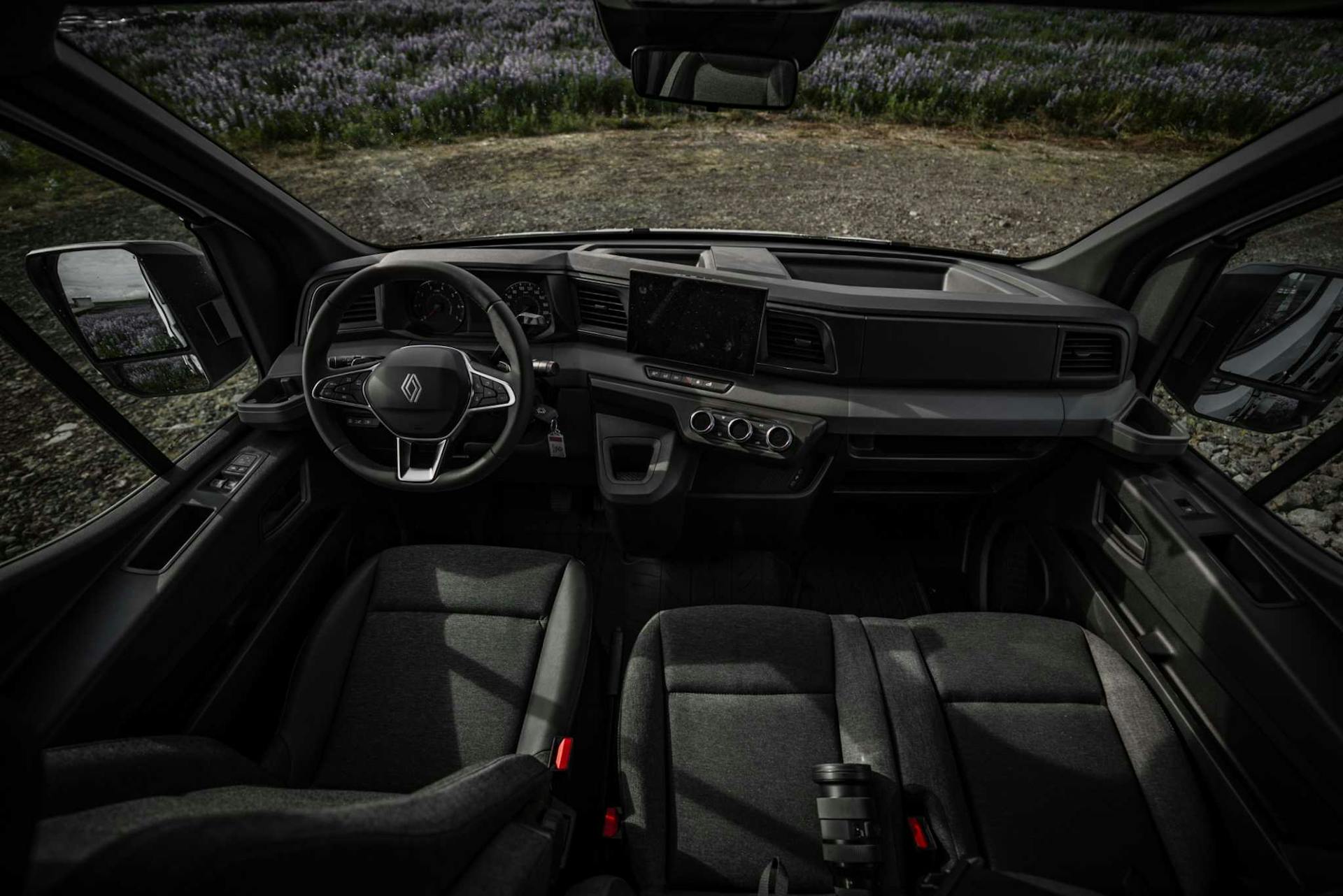 Front of a Campervan, Iceland Campers, rent a camper