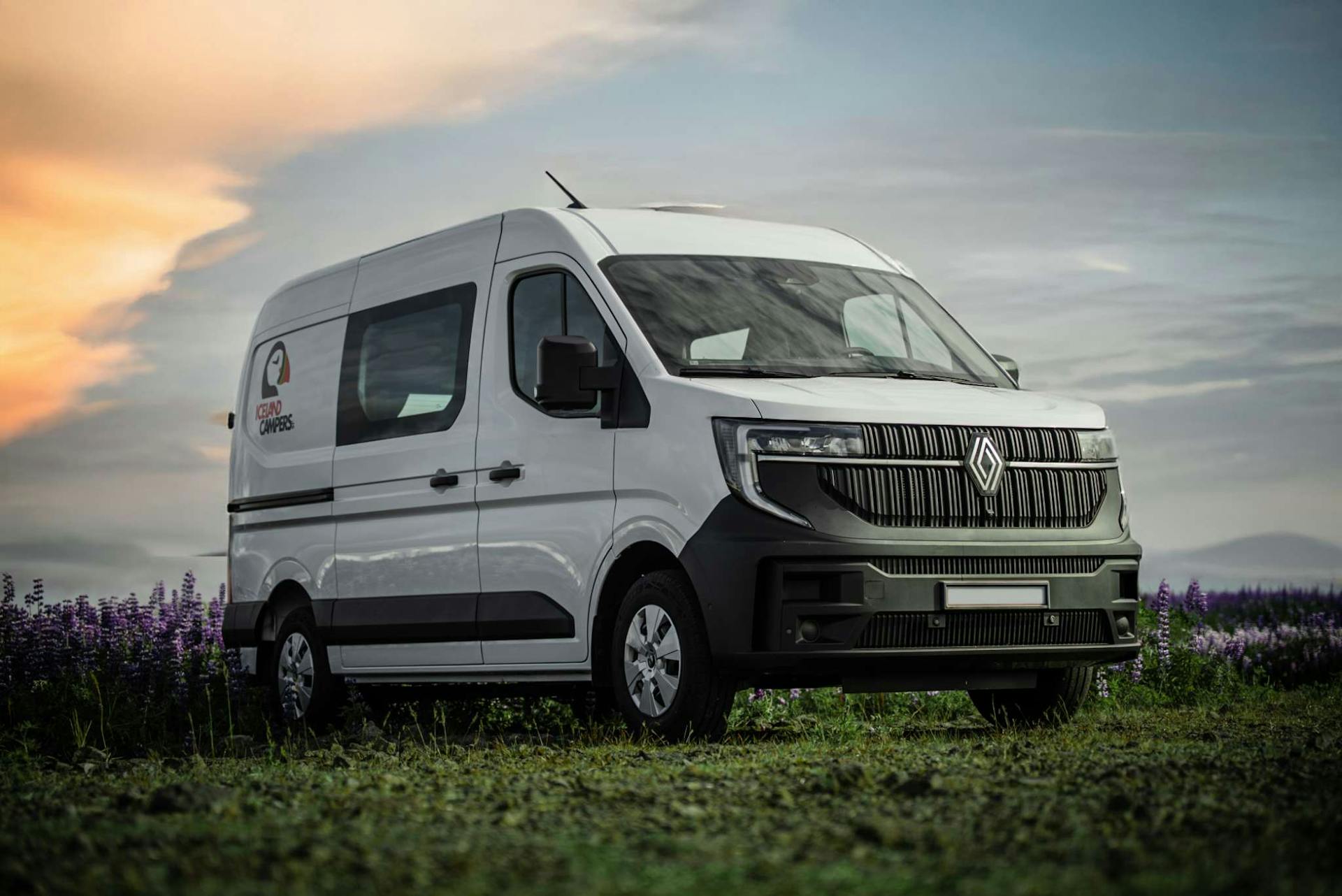 Motorhome in Iceland