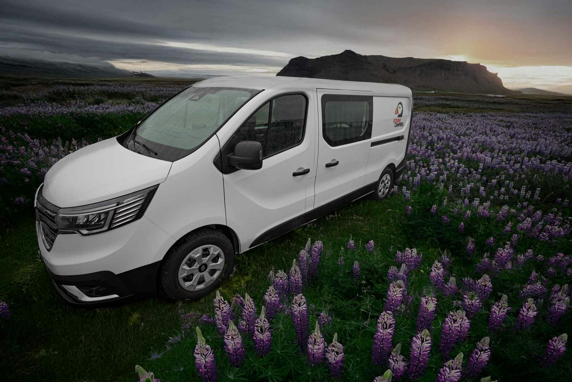  Russell lupin campervan iceland