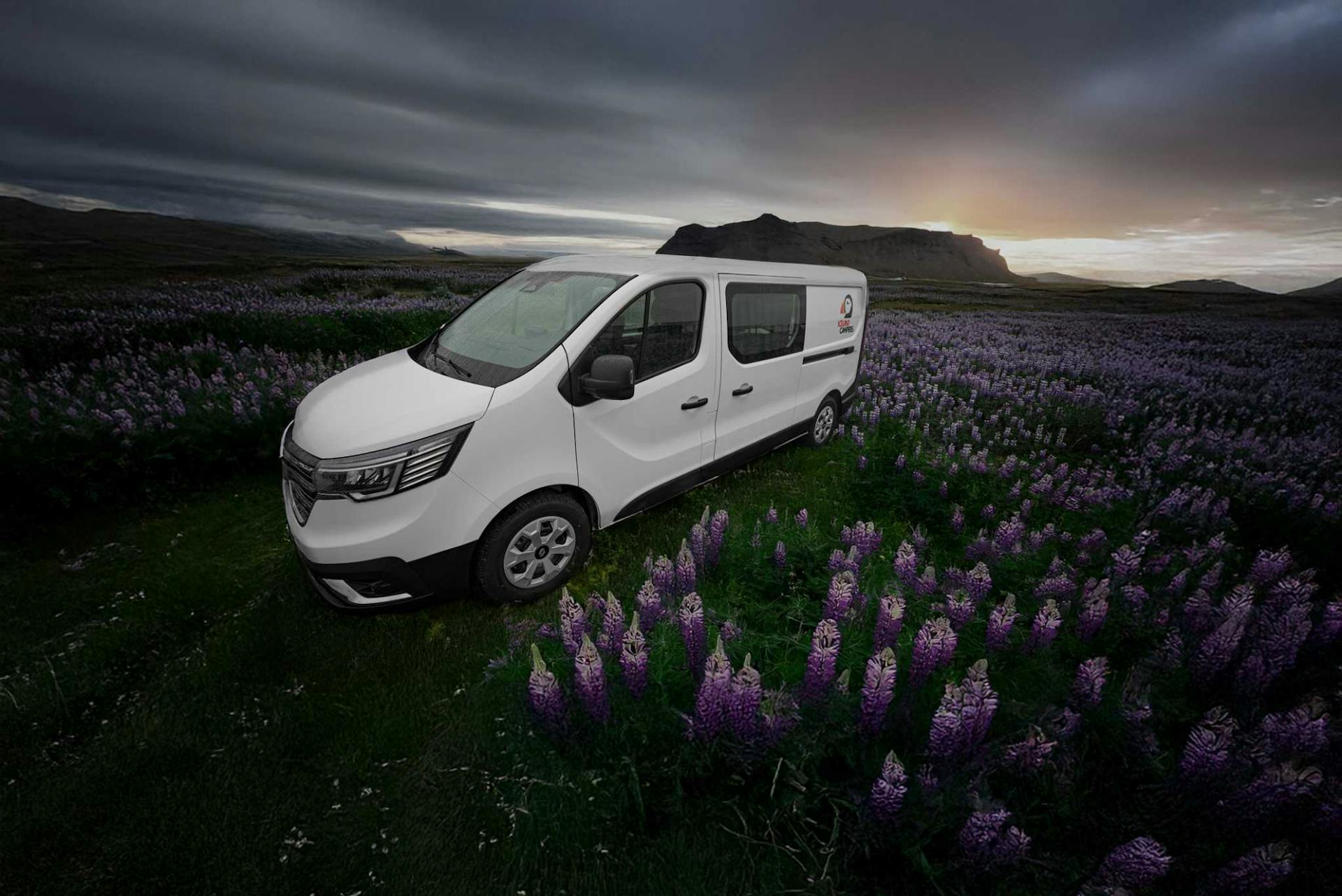 Mid sice camper iceland