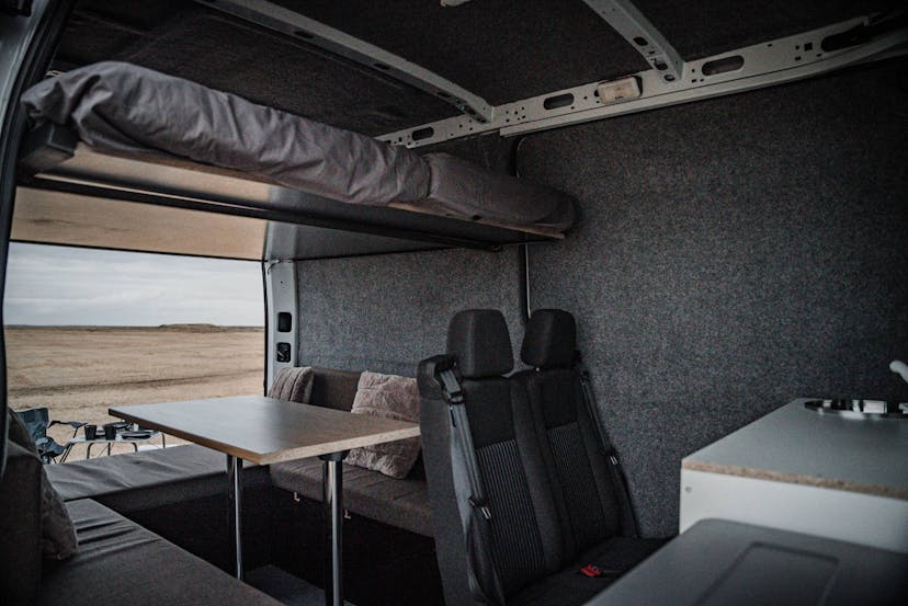 five person campervan iceland