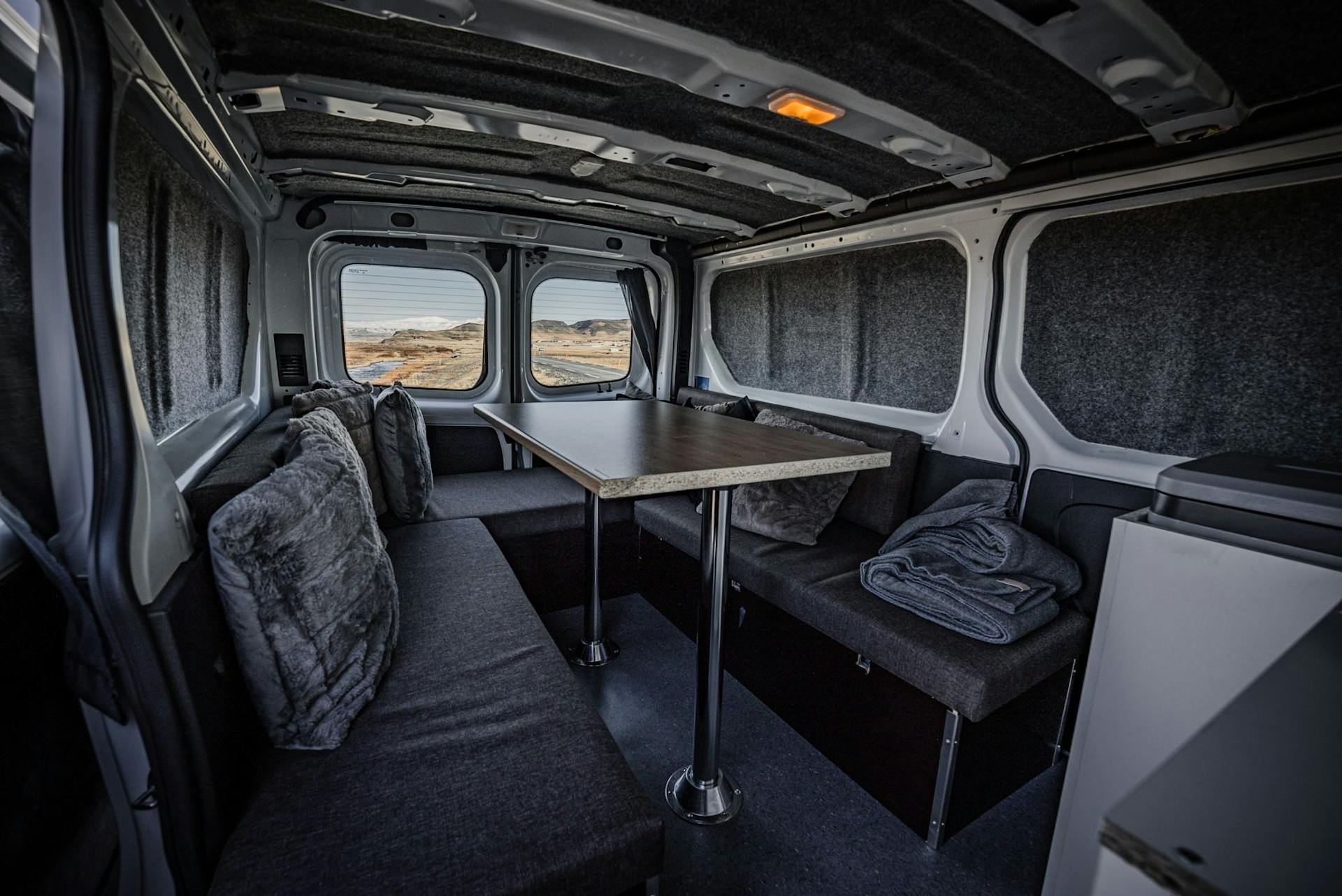 Campervan interior