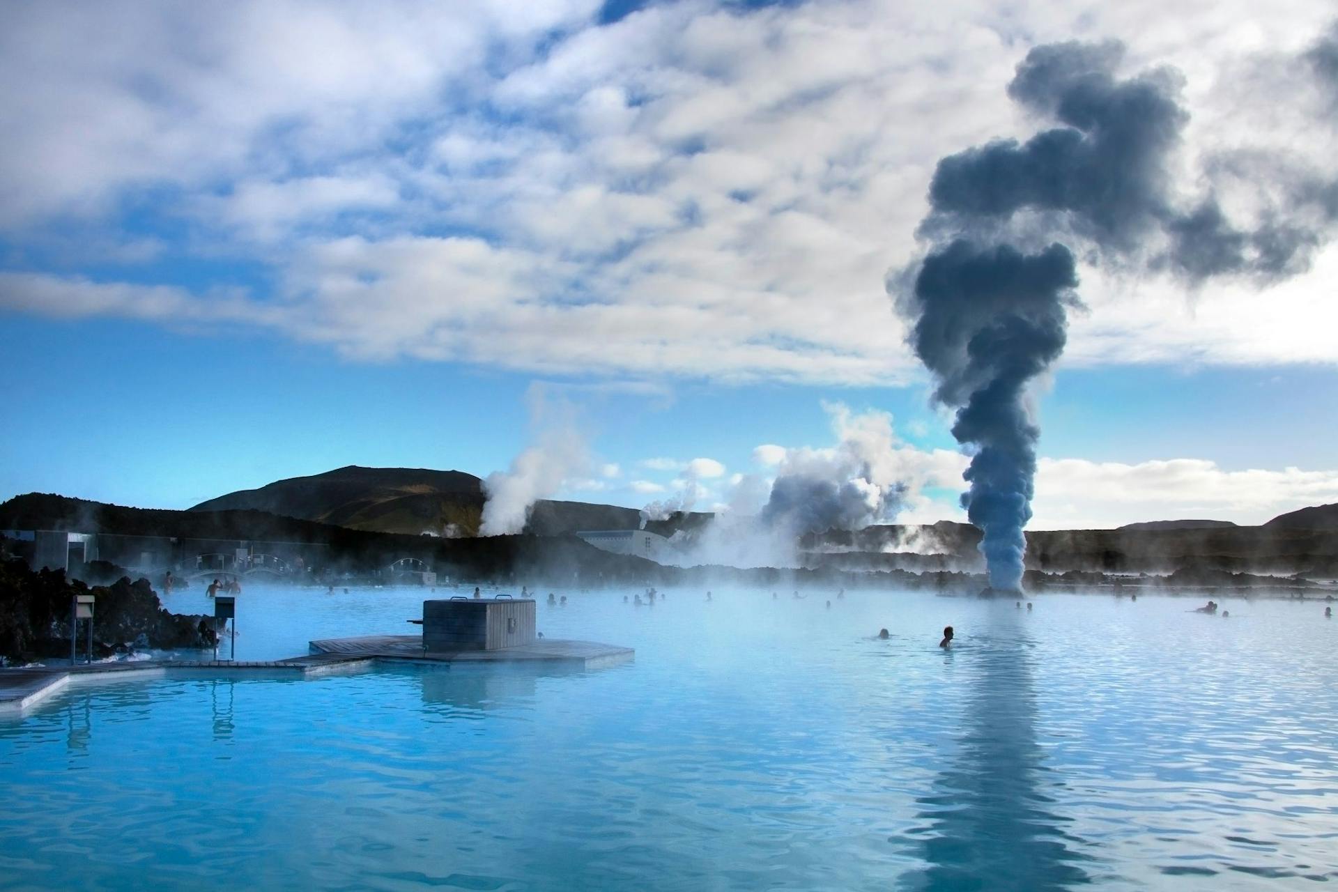Blue lagoon geothermal hot spring