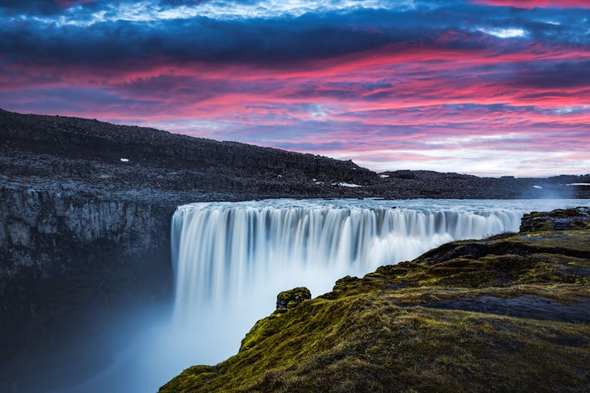Dettifoss, most powerful waterfall in iceland