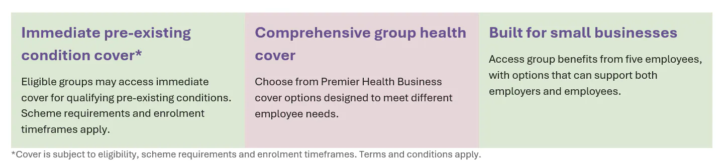 Small Business Advantage cover summary