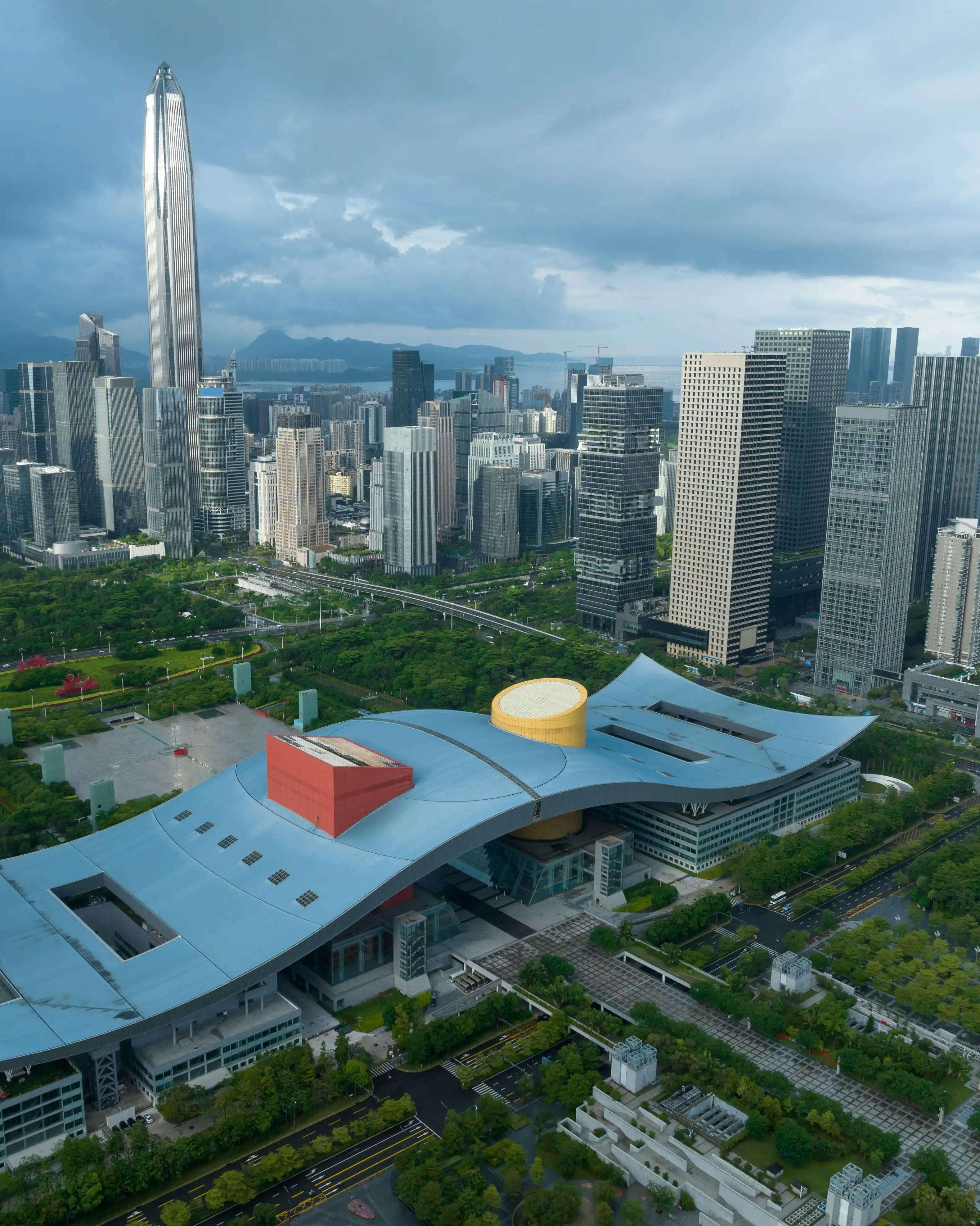 Shenzhen image from above