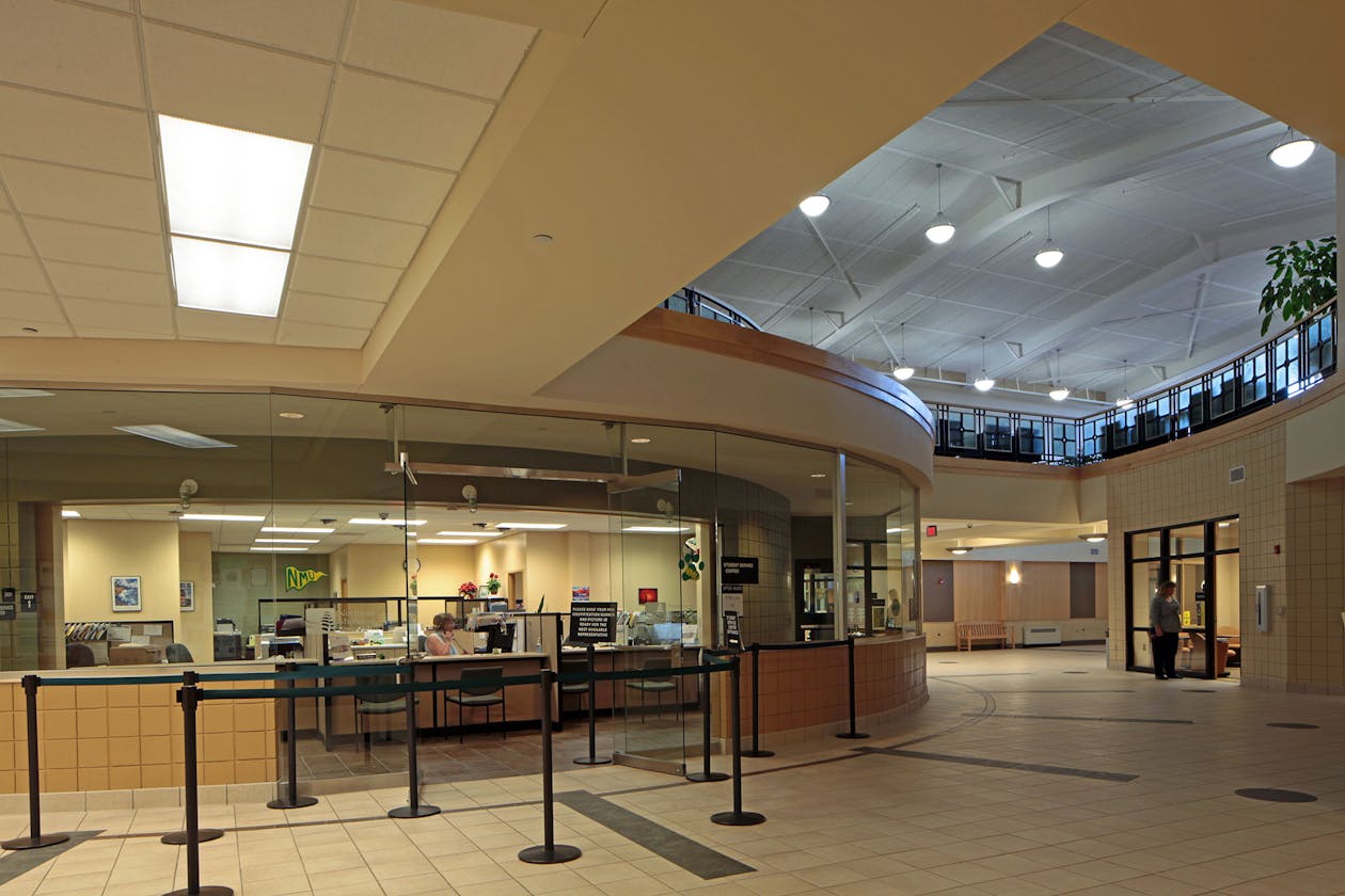 NMU Student Service Center interior