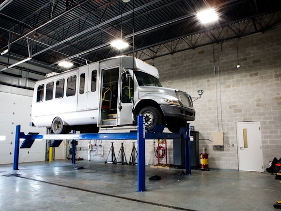 Altran interior with bus