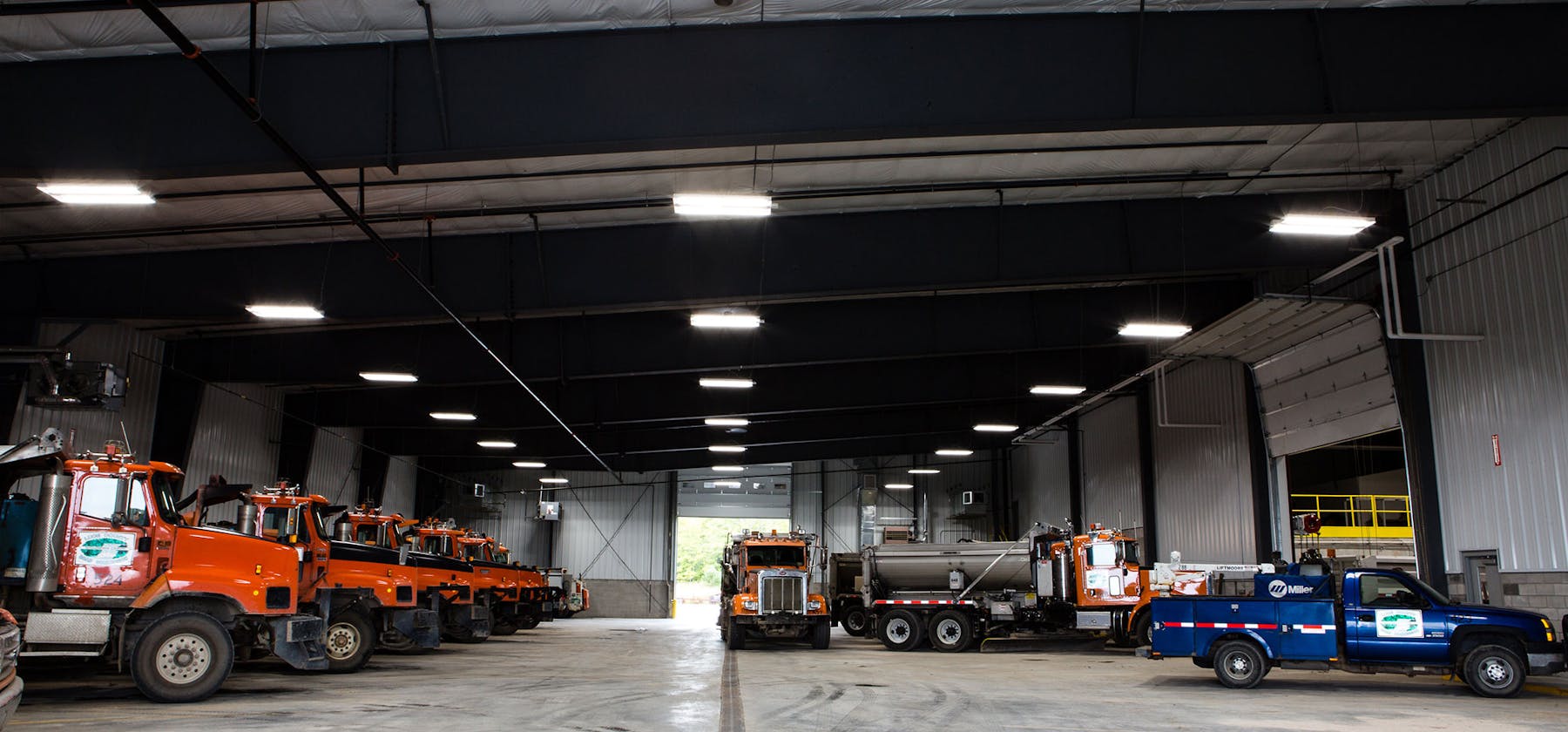Luce County Road Commission building interior