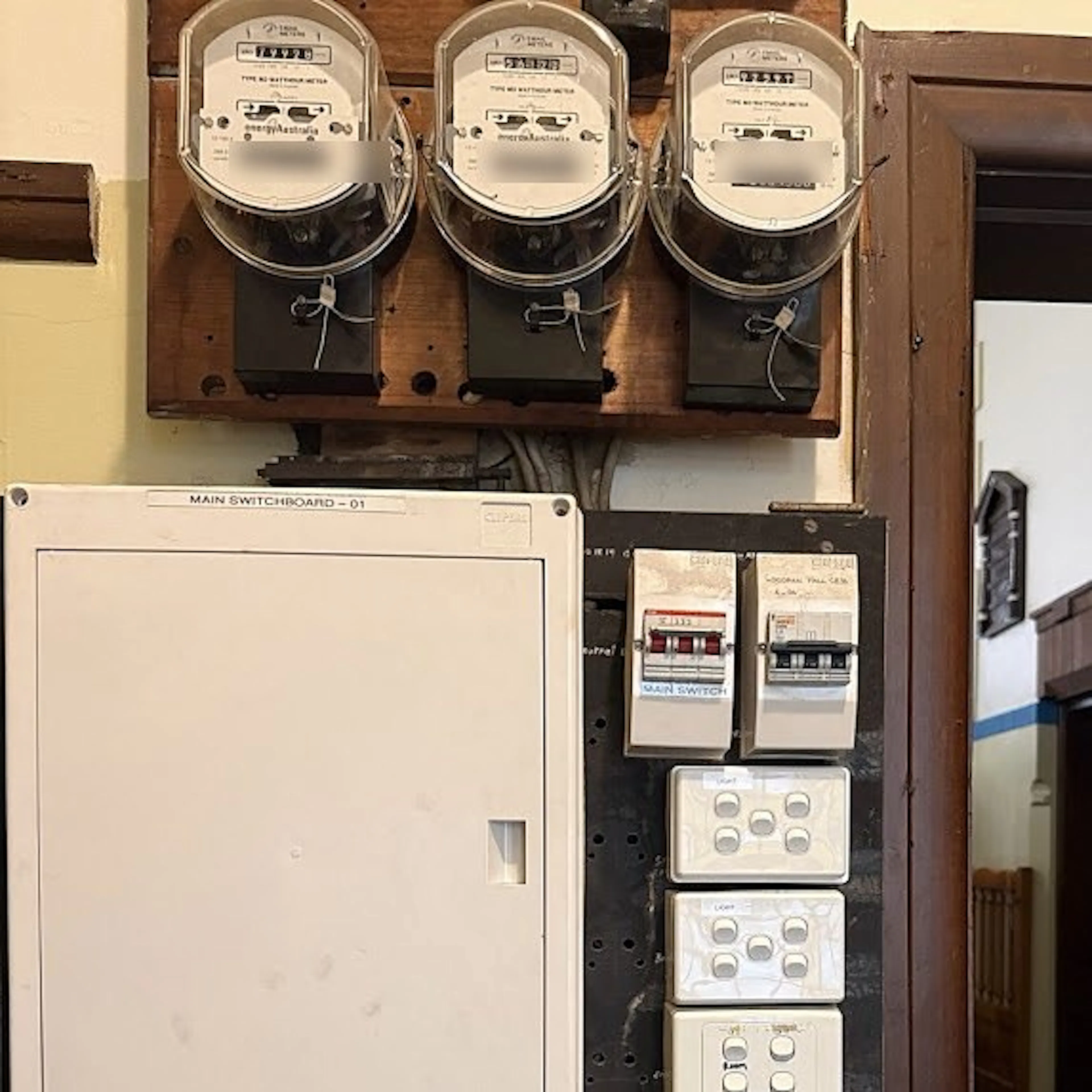 Meter panel and switchboard after the wiring fixes, by Impulse Electrical Enterprise