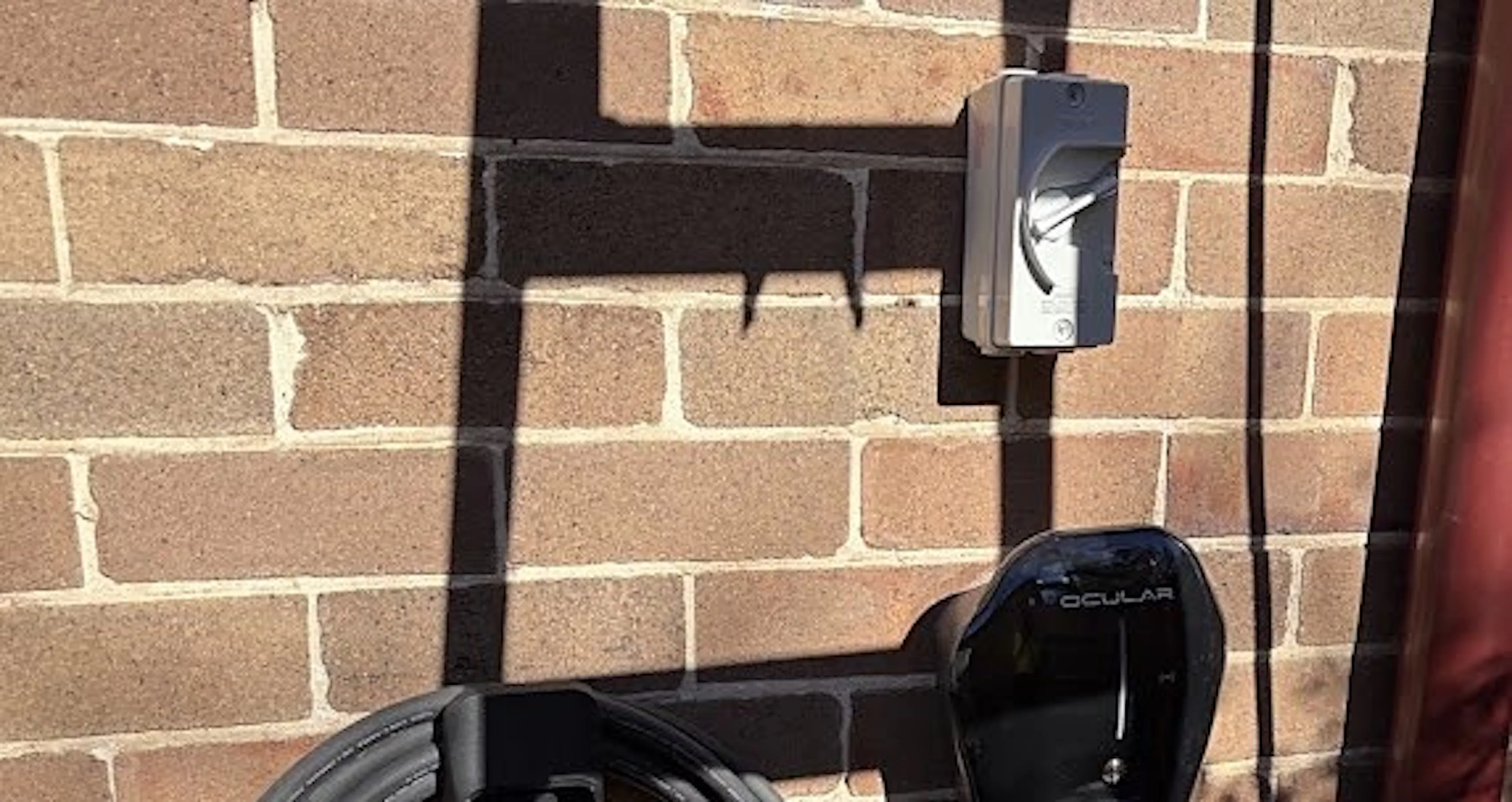 Ocular three phase EV charger with a 15 metre cable in Burwood Heights, by Impulse Electrical Enterprise