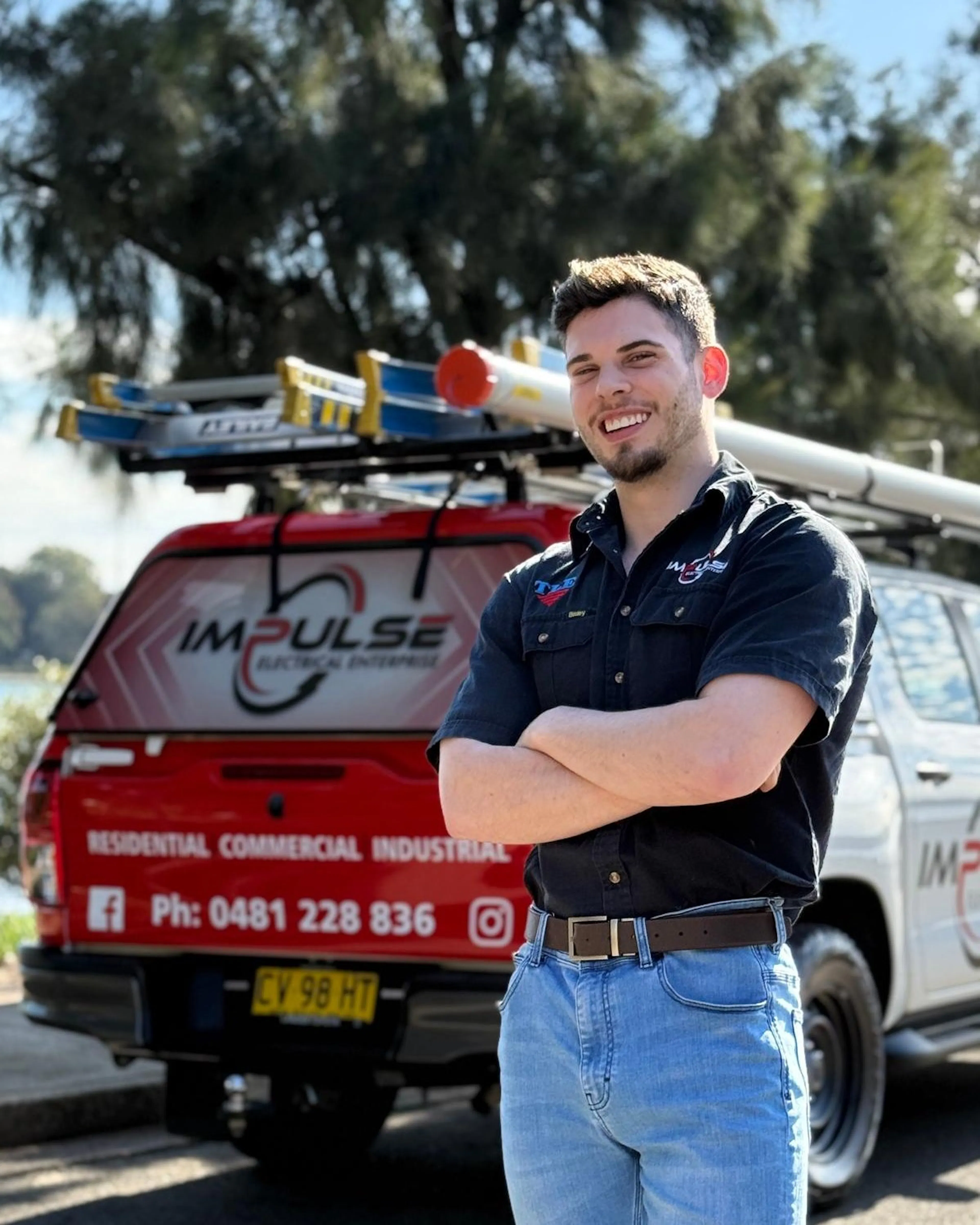 Matthew Neil and the Impulse Electrical Enterprise team