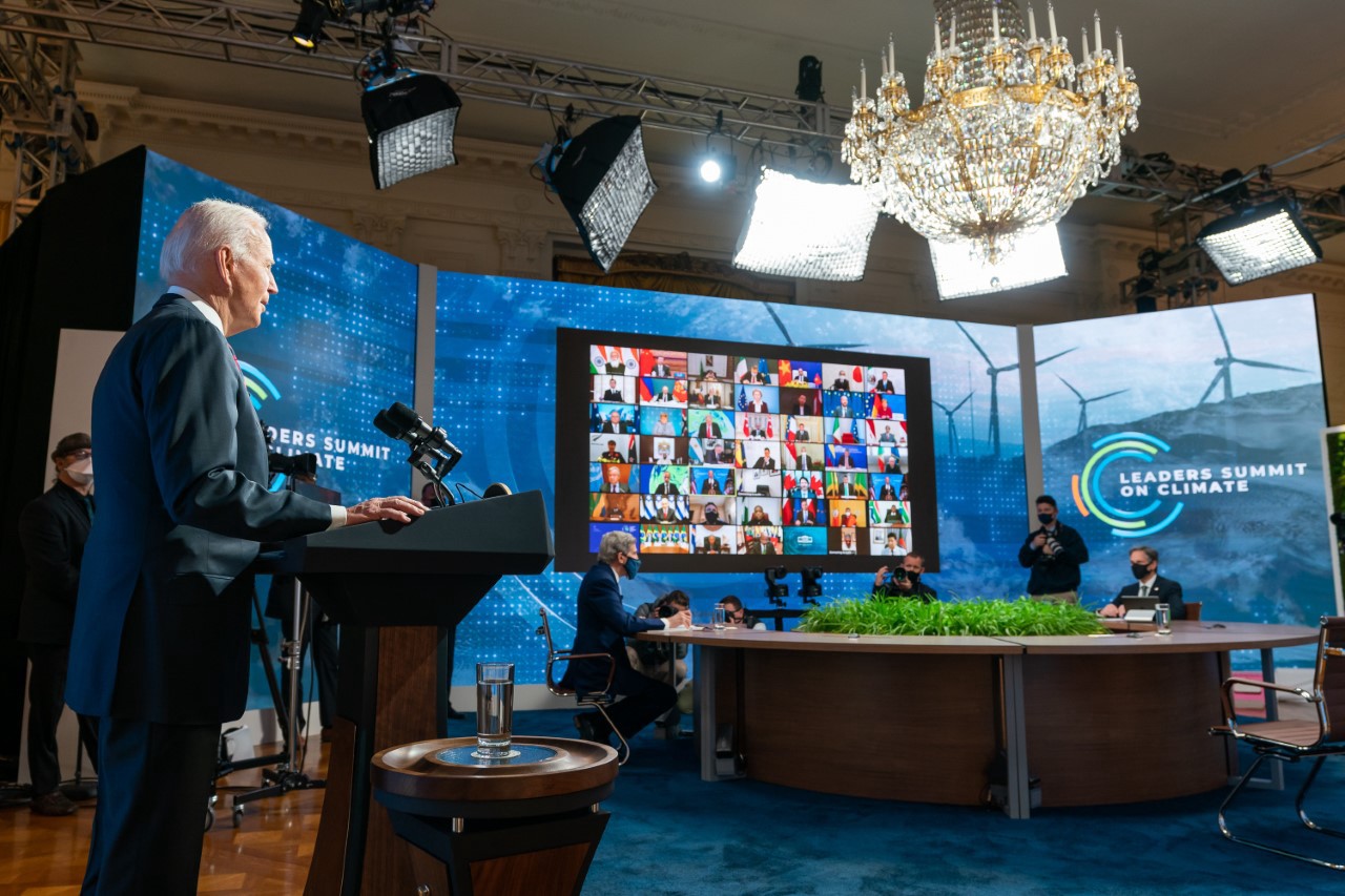 President Biden kicks off the Virtual Leaders Summit on Climate
