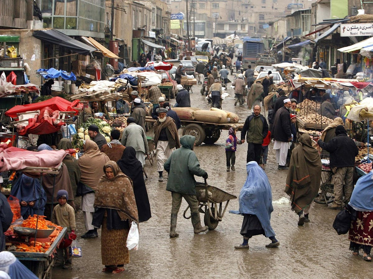 Afghan marketplace