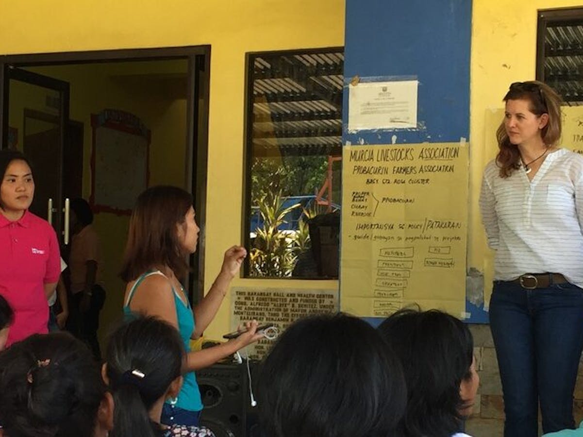 public meeting about issue