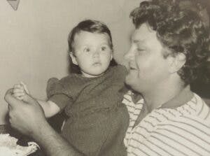 Paula as a young child