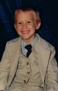 Daniel J. Smith as a child