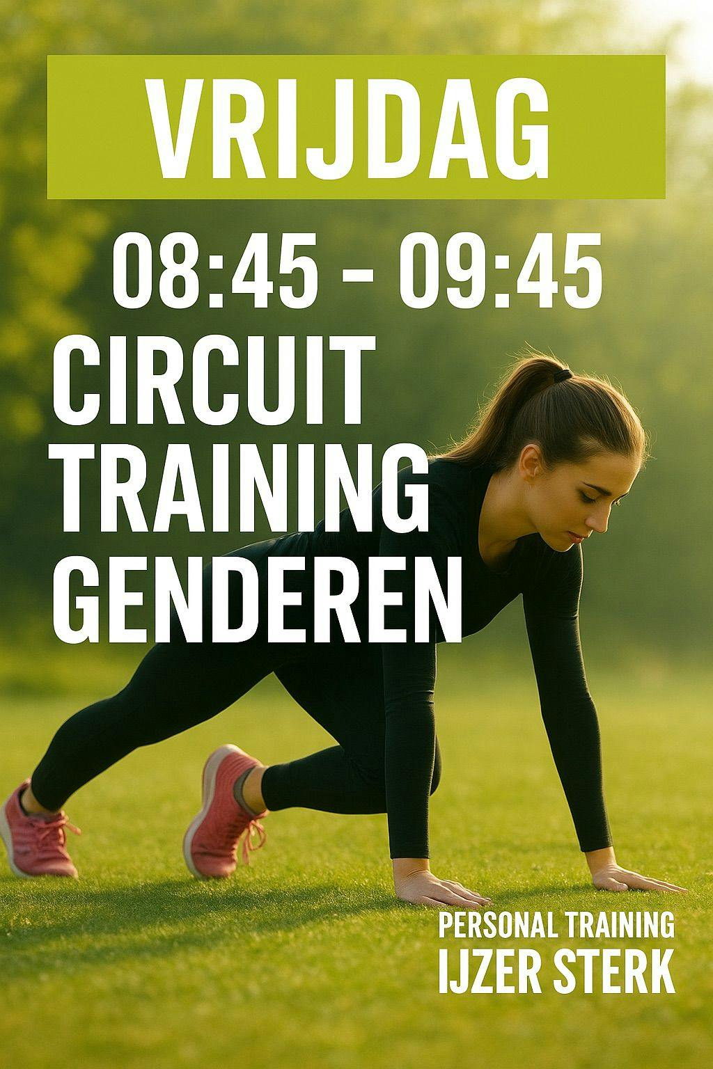 IJzer Sterk Circuit Training!