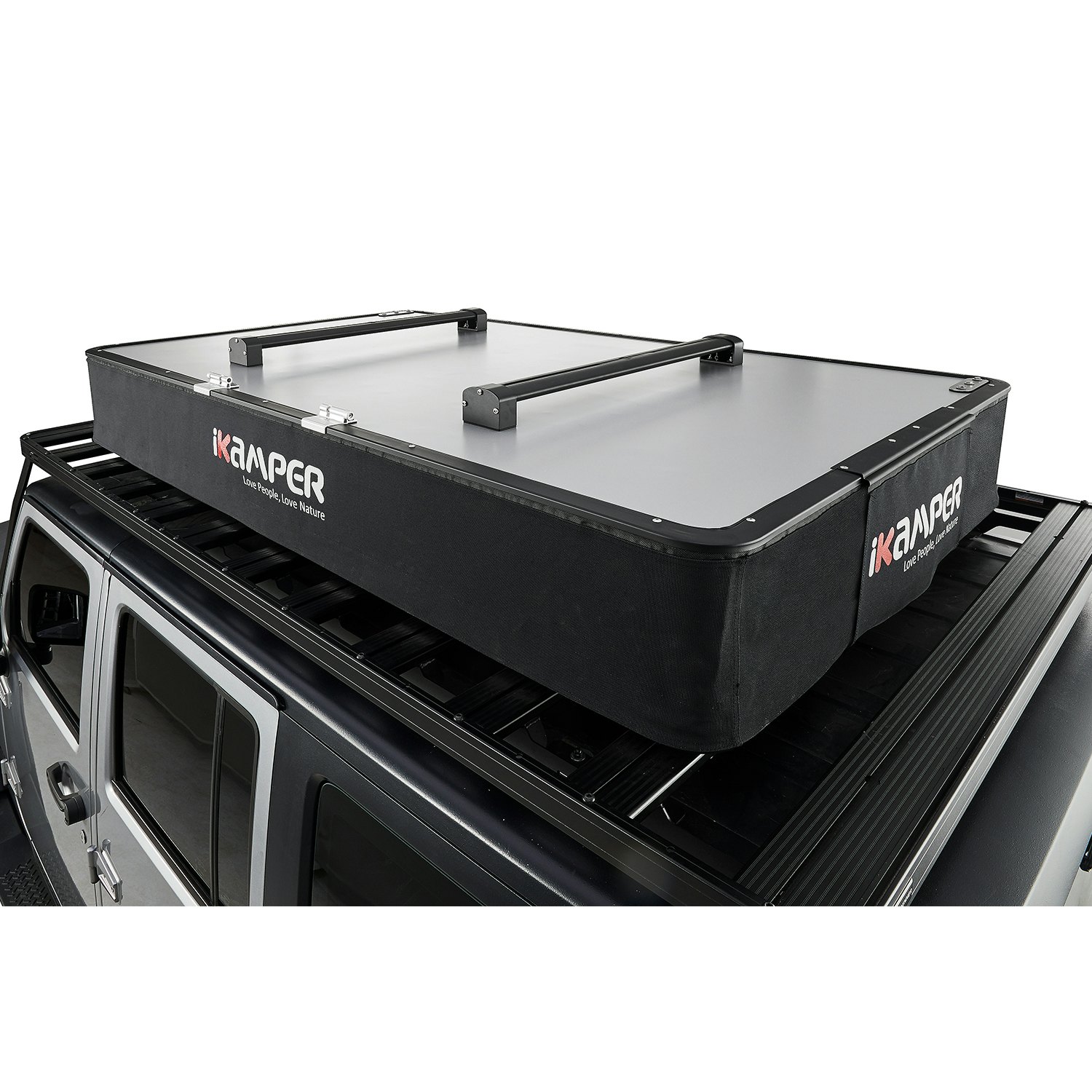 Ikamper x cover the soft shell roof top tent