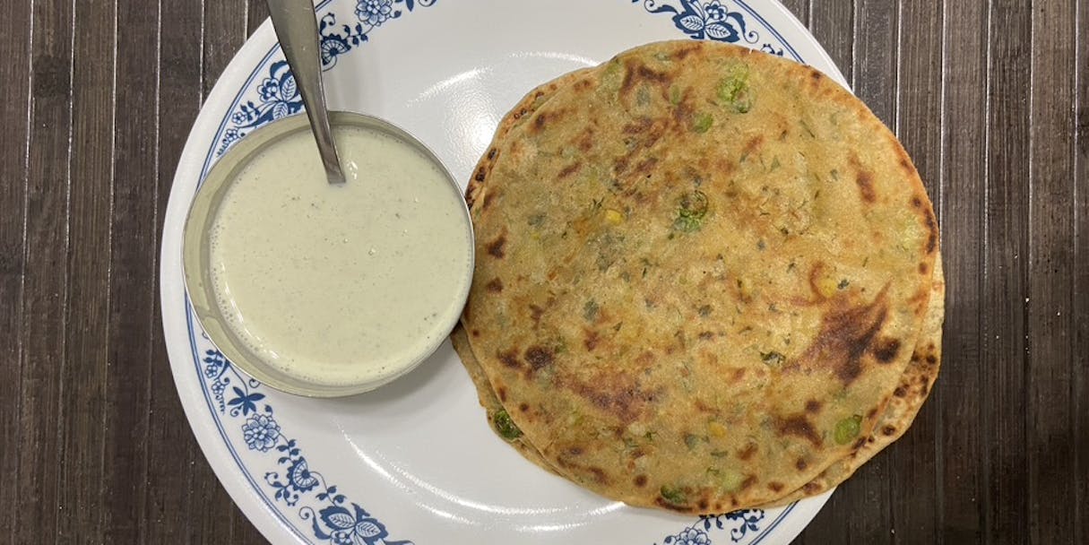 Aaloo Parantha (Potato Stuffed Flatbread)