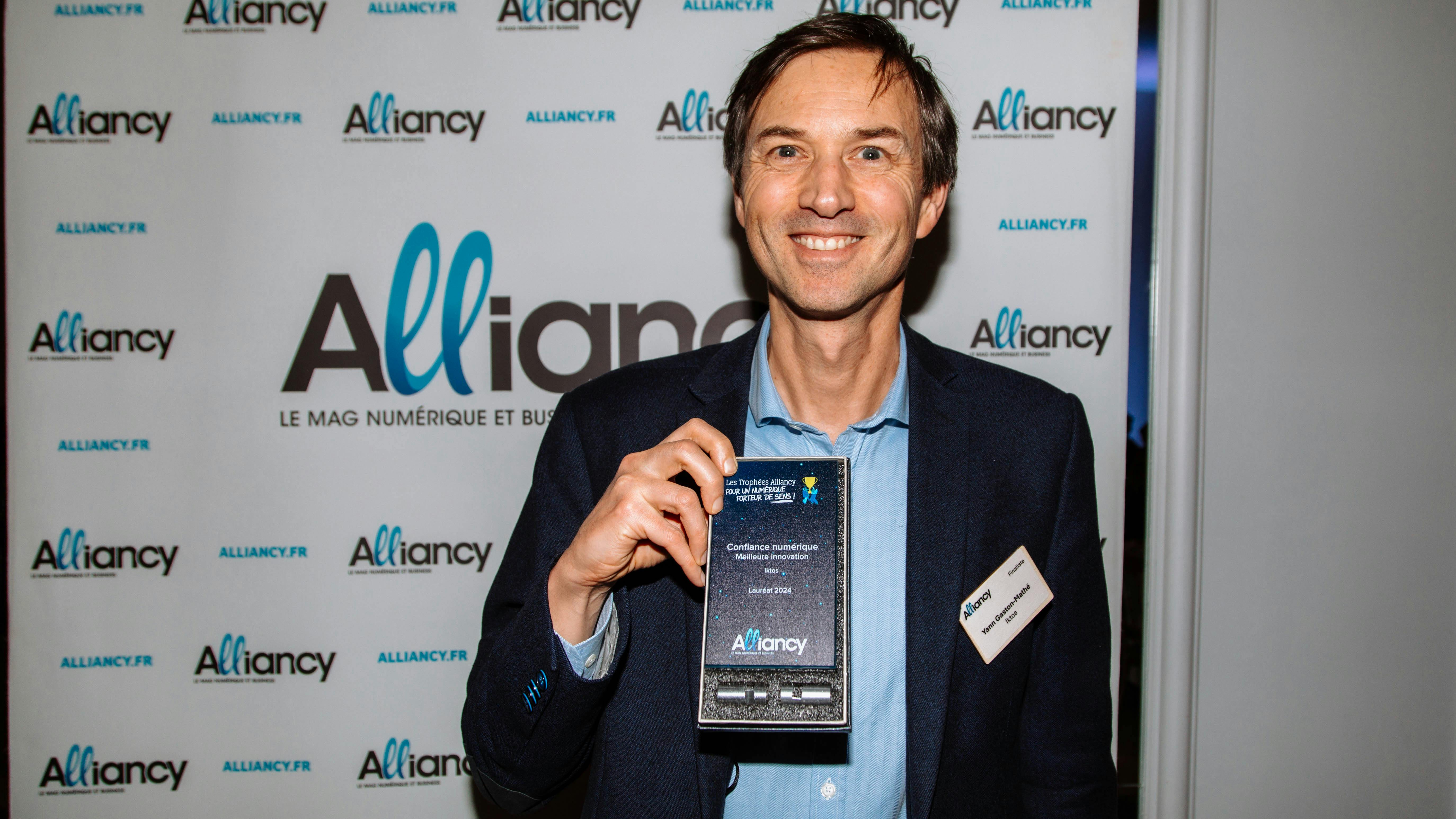 Iktos wins "Best Digital Innovation" at the Alliancy awards