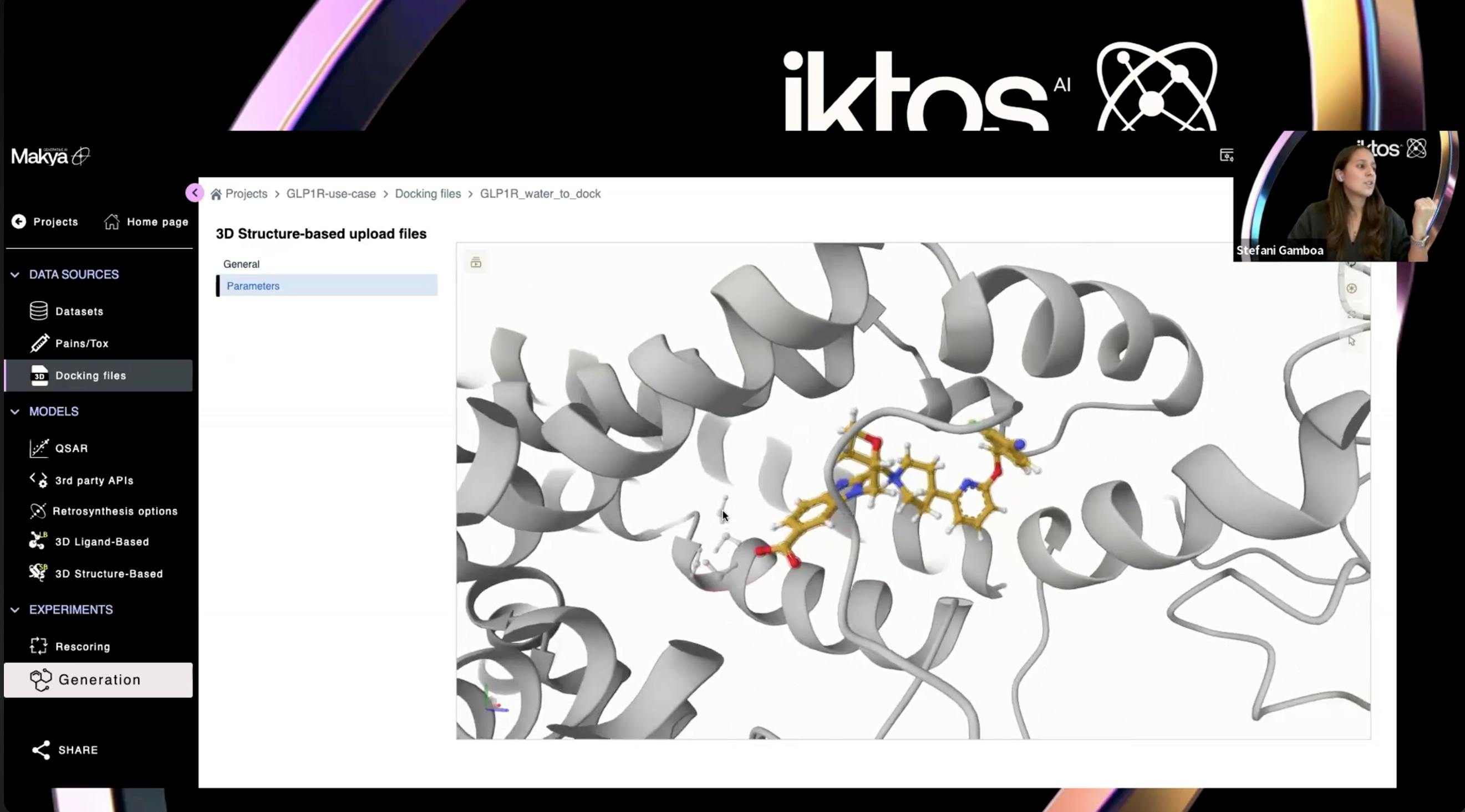 End-to-End Design Targeting GLP-1R: From De Novo Ideation to Synthetic Planning