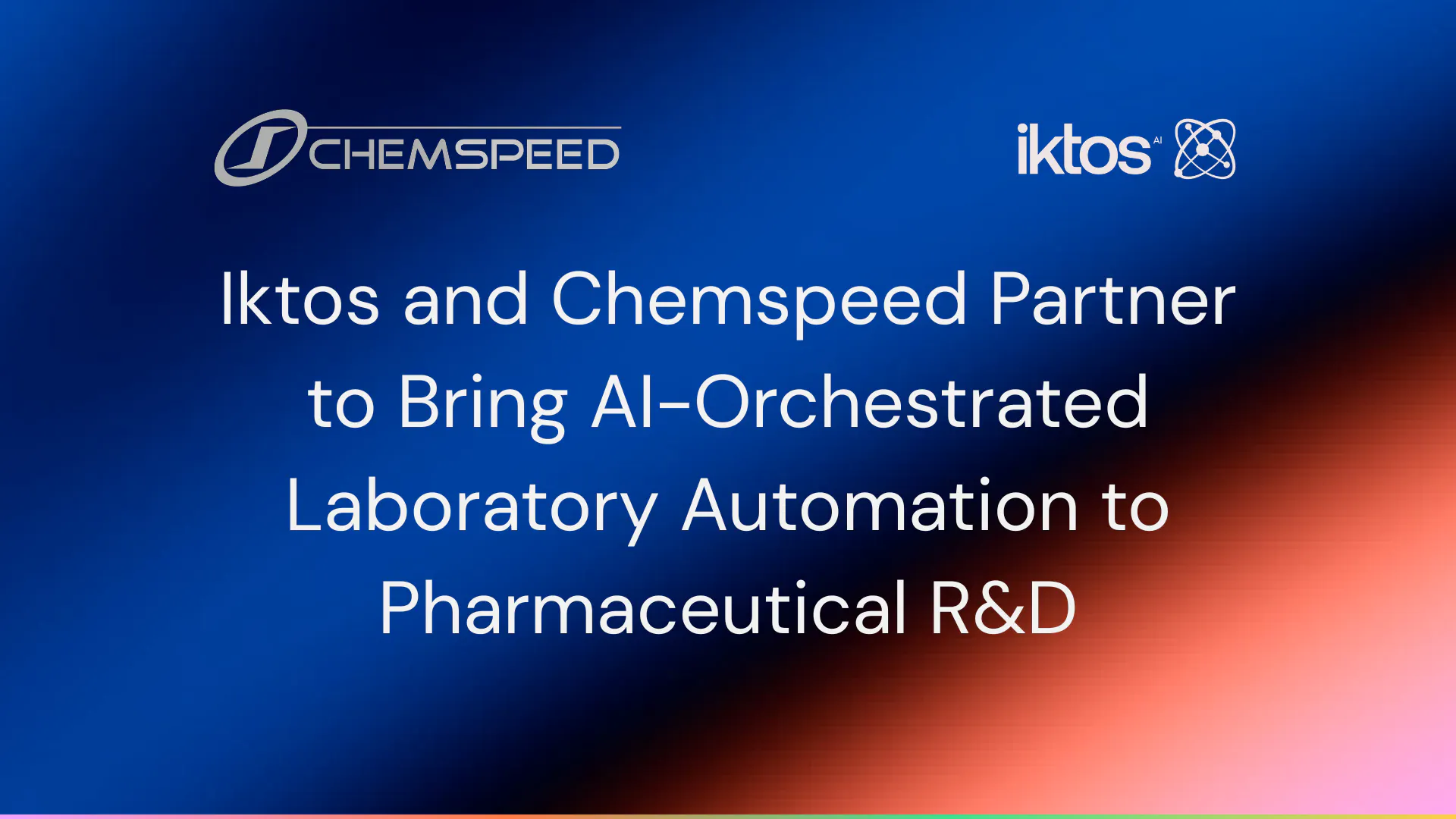 Chemspeed announcement image