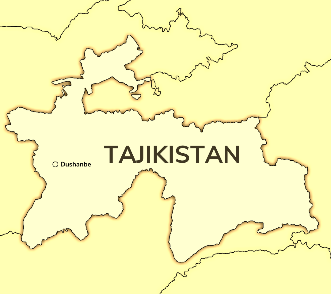 Tajikistan map