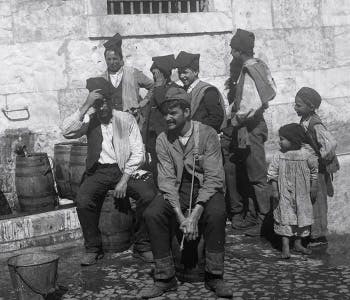 galician watercarriers in lisbon-early
