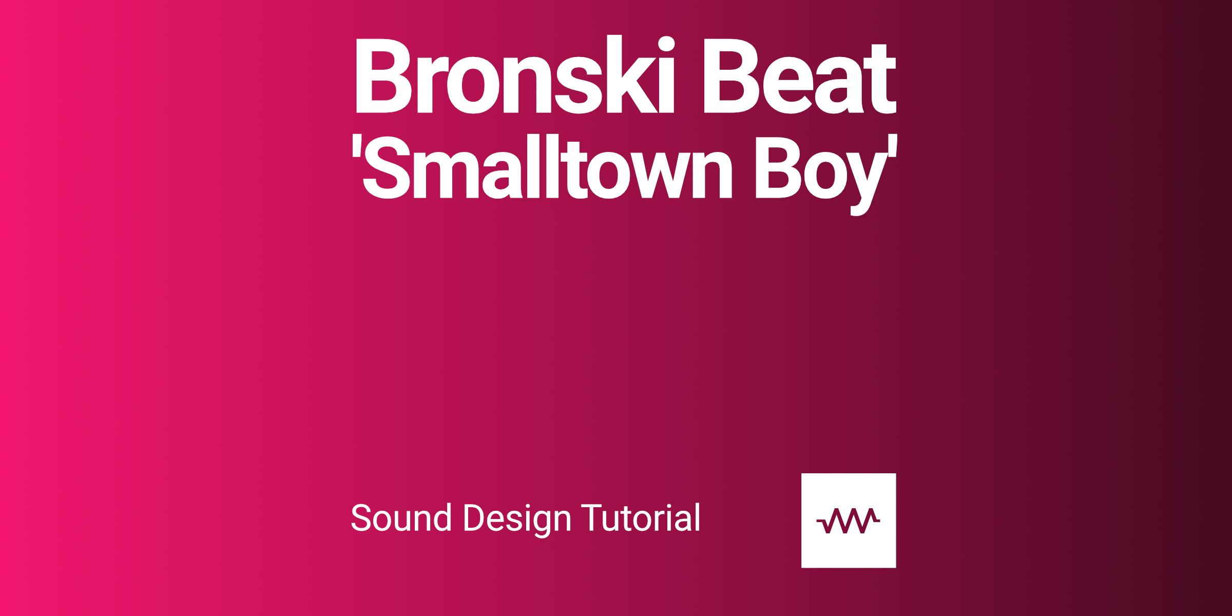 Tutorial for Bronski Beat 'Smalltown Boy' using Ableton Live and DRC Synthesizer