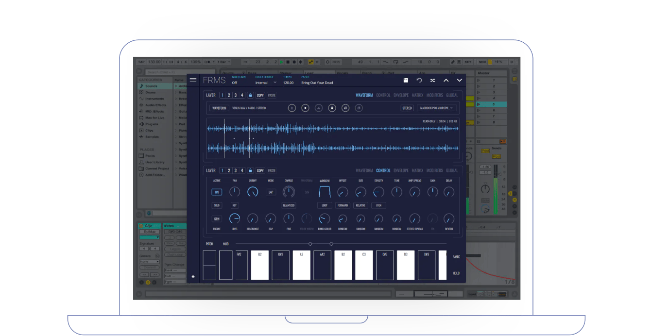 FRMS - Granular Synthesizer Products Thumbnail Image