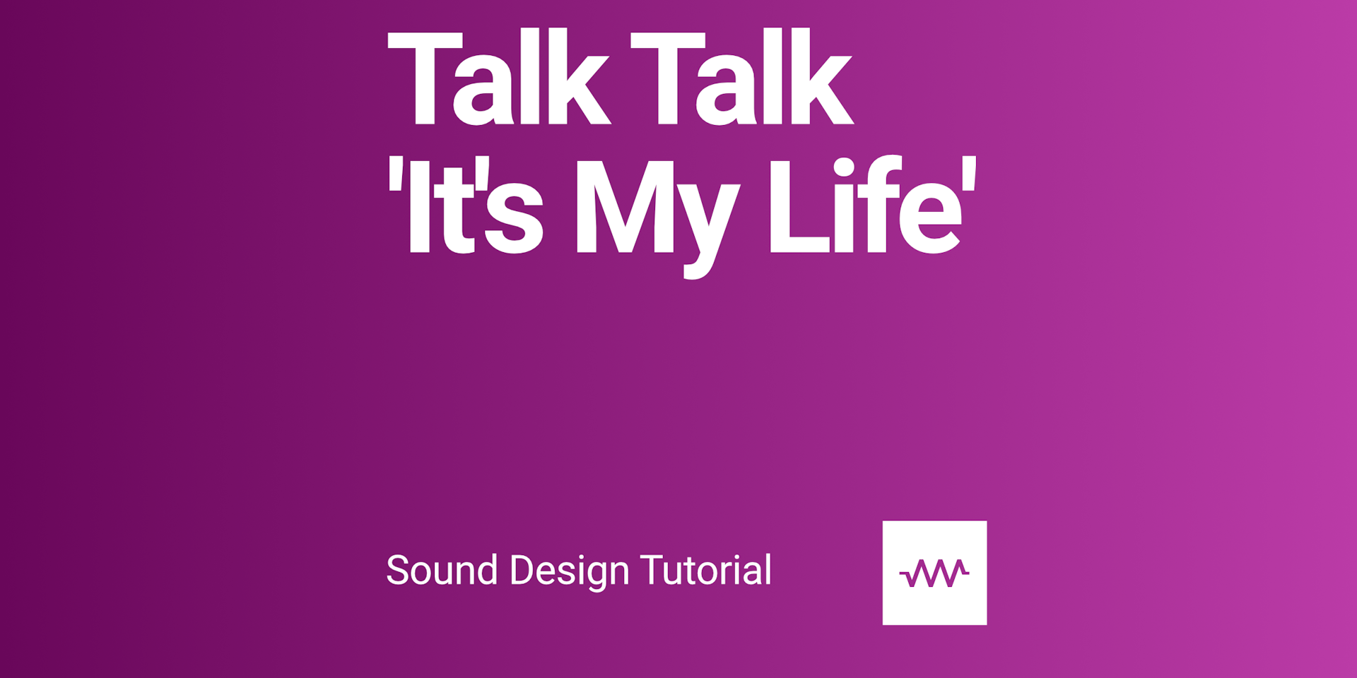 Tutorial making Talk Talk 'It's My Life' music with Ableton Live and DRC polyphonic synthesizer from Imaginando.