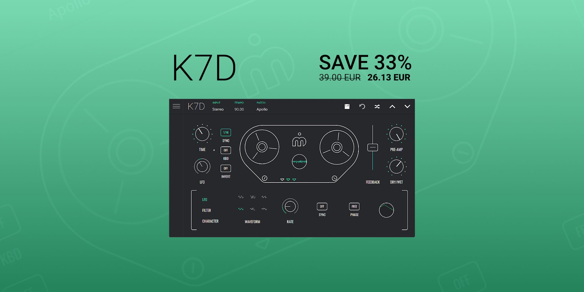 33% OFF K7D - Desktop and Mobile!