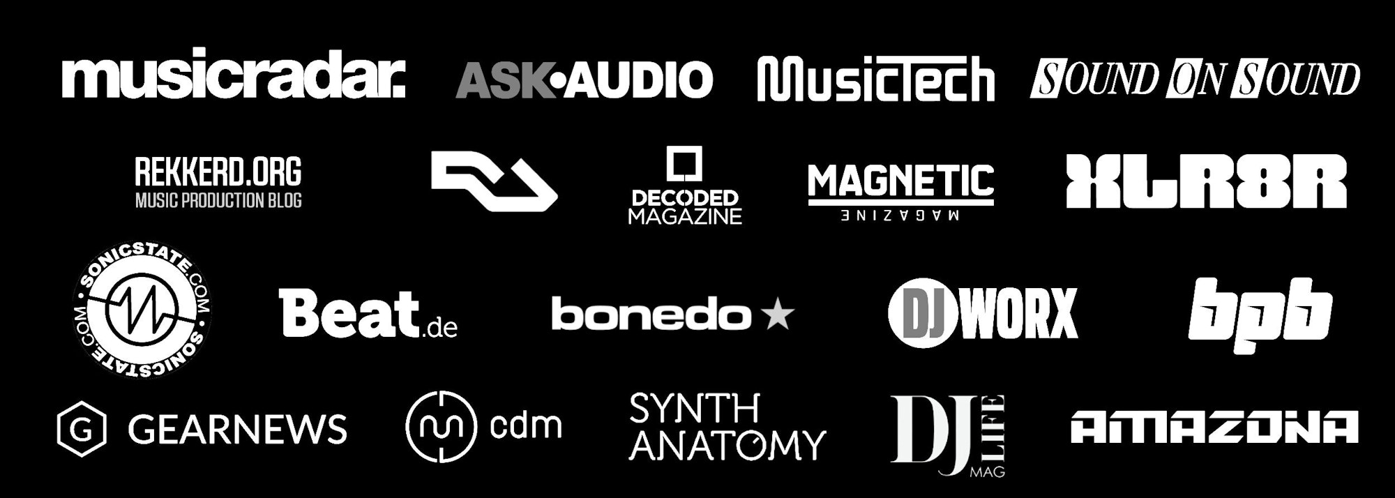 Imaginando was featured in MusicRadar, MusicTech, Sound On Sound and much more...