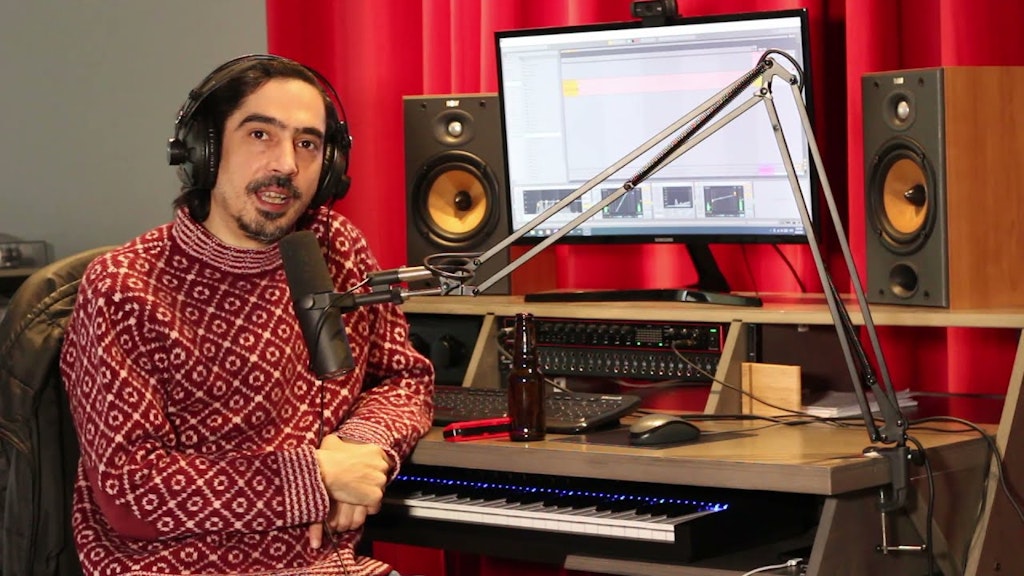 Sound design tutorial with FRMS, a bottle and a harmonica