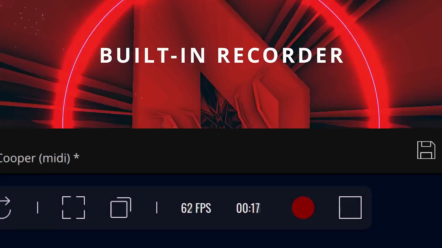 VS Built-In Recorder