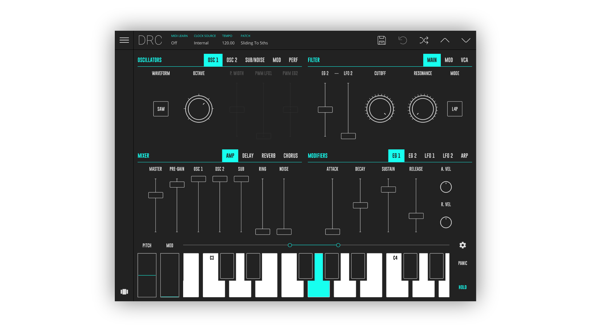 DRC Polyphonic Synthesizer Downloads Imaginando