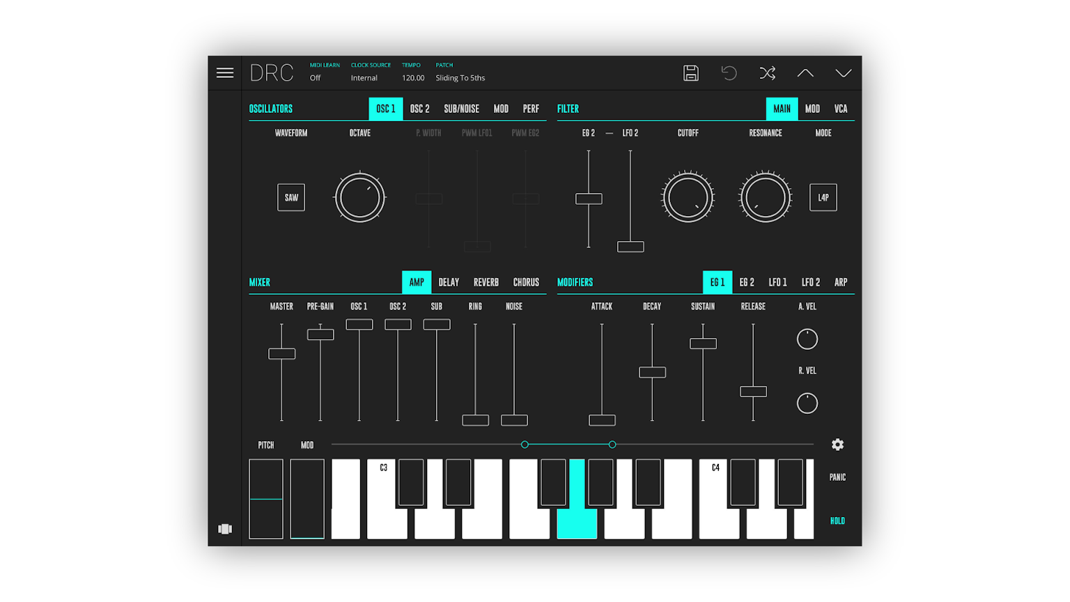 Imaginando DRC Polyphonic Synthesizer Overview