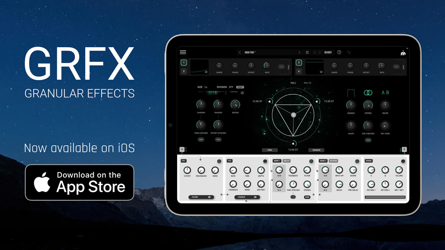 GRFX - Granular Effects Now Available on iOS