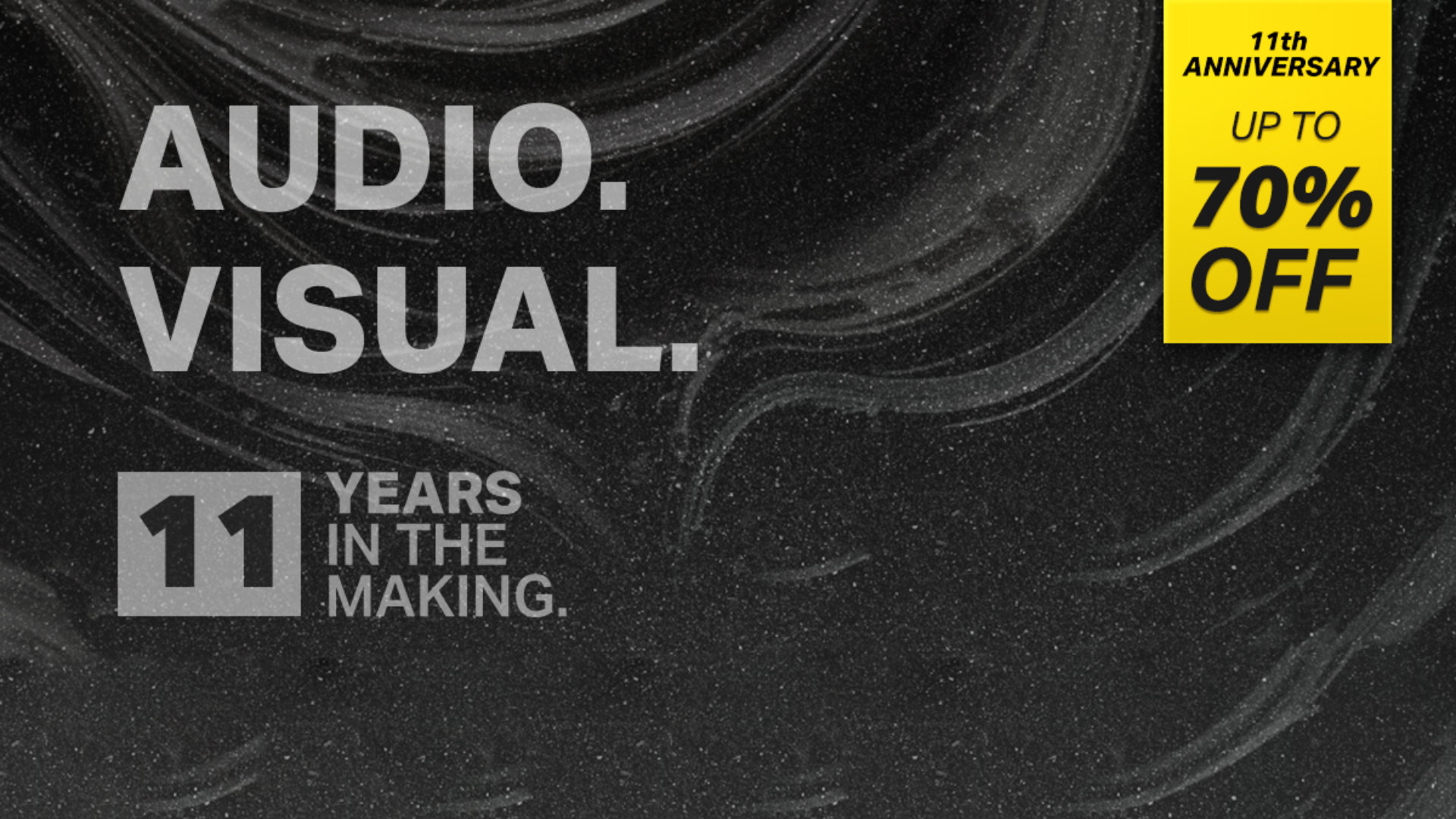 We turn 11 - Celebrate with us with up to 70% discounts