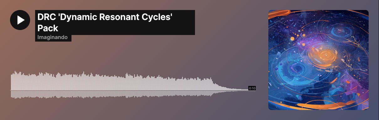 DRC Dynamic Resonant Cycles by DMT Cymatics Soundcloud preview
