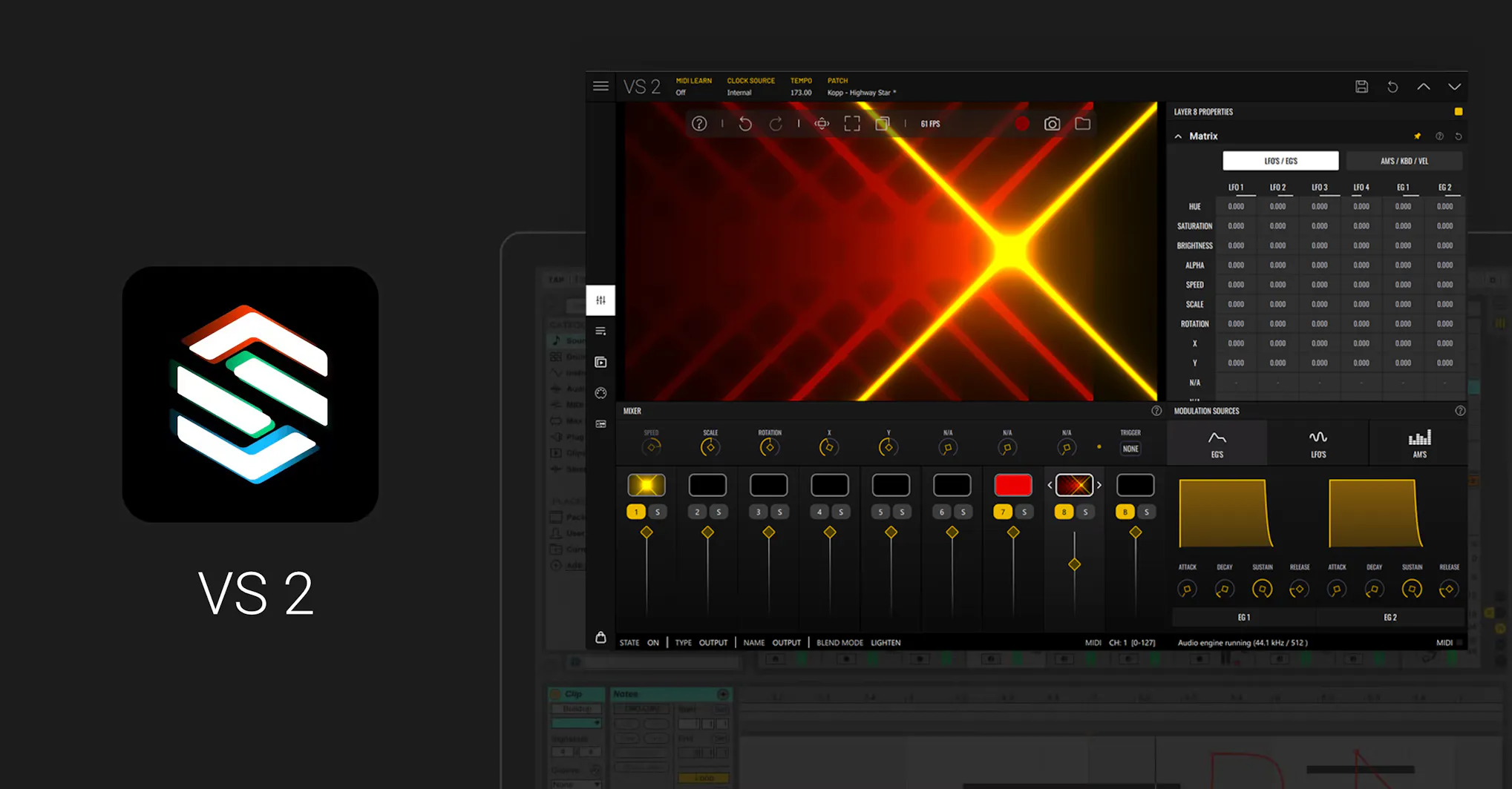 Visual Synthesizer for Desktop and Mobile - VS | Imaginando